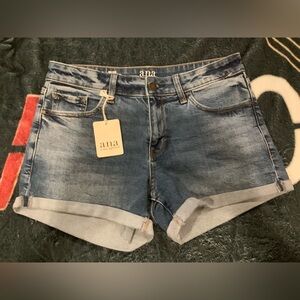 a.n.a Blue Jean Shorts